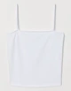 Майка H&M Ж1065341 (07598711) цвет белый XS - изображение 3