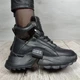Женские кроссовки Violeta Wonex 168-45-1BK Чёрные (37) - изображение 2