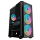 Корпус 1stPlayer X5-3G6P-1G6 Black без БП - изображение 1