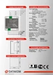 Мультиметр DATAKOM DKM-401, 96x96мм - изображение 4