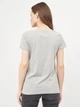 Футболка хлопковая женская Tommy Hilfiger 9563.2 L Серая - изображение 2