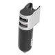 FM трансмиттер для авто M10 MP3 2 USB Play Bluetooth 4.2 A2DP Черно-белый - изображение 3
