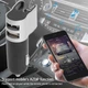 FM трансмиттер для авто M10 MP3 2 USB Play Bluetooth 4.2 A2DP Черно-белый - изображение 5