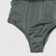 Купальник слитный женский H&M 8117779bw 48 Хаки (PS2030000109340) - изображение 7