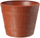Горшок для цветов Form-Plastic Дерево ЭЛЬБА-00 терракот 1,3 л (0898-010) - изображение 1
