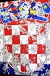 Картина на дзеркалі Seaps X9 Прапор Хорватії CROATIAN FLAG № 4007 в рамі 134х74 см - зображення 8