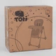 Стульчик для кормления Toti W-56077 мягкий PU, мягкий вкладыш, 4 колеса, съемный столик, в коробке - изображение 8