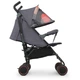 Коляска детская прогулочная BAMBI M 4244 Gray Orange трость, угол наклона 108°-140° (M 4244 Gray Orange) - изображение 4