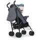 Коляска детская прогулочная BAMBI M 4244 Gray Blue трость, угол наклона 108°-140° (M 4244 Gray Blue) - изображение 5