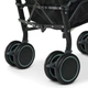 Коляска детская прогулочная BAMBI M 4244 Gray Blue трость, угол наклона 108°-140° (M 4244 Gray Blue) - изображение 7