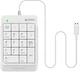Клавіатура дротова A4Tech Fstyler Numeric Keypad White FK13P - изображение 1