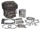 Поршневая VJ-Parts бензопилы Partner 340/360 (d40,5 палец 10мм) арт.por182 - изображение 1