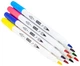 Фломастери-пензлики Maxi Brush-Tipped + лайнери 2в1 12 кольорів 12 шт (MX15239) - зображення 2