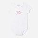 Body niemowlęce dla dziewczynki z krótkim rękawem 5.10.15 Mix And Match 6T4026 80 cm Białe (5902361952484) - obraz 1