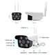 Уличная беспроводная IP WIFI камера видеонаблюдения UKC 3020 2с с удаленным доступом онлайн в режиме реального времени IP66 (gr_011525) - изображение 10