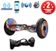 Гіроборд TaoTao Smart Balance 10.5" (Помаранчевий хіп хоп) 2021 Самобаланс, сумка, колонка, додаток - зображення 1