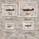 Принт на стекле Artel «Бомбардировщик Bristol Blenheim Mk IF 29 Эскадрилья RAF 1939 год» 18 x 13см - изображение 5
