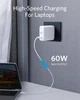Мережевий зарядний пристрій ANKER PowerPort Atom III Duo - 60W 2xUSB-С - зображення 4