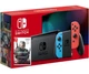 Nintendo Switch Neon Blue-Red (Upgraded version) + Игра The Witcher 3: Wild Hunt Complete Edition (русская версия) - изображение 1