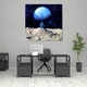 Модульная картина Artel «Кот на Луне» 70x70 см - изображение 3