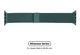 Ремешок Armorstandart Milanese Loop для Apple Watch All Series 38/40 mm Pine Green (ARM56981) - изображение 1