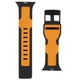 UAG Civilian Silicone Watch Strap для Apple Watch 38/40/41mm (OEM) - black/orange - зображення 3