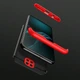 Чохол GKK 360 для Xiaomi Redmi Note 9 бампер протиударний Black-Red - зображення 7