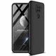 Чехол GKK 360 для Xiaomi Redmi Note 9 бампер противоударный Black - изображение 1