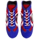Борцовки замшевые для самбо Zelart Velo Series 5800 размер 43 Red-Blue-White - изображение 4