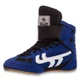 Замшеві борцівки Zelart Sport Heroe OB-3957 розмір 45 Black-Blue-White - зображення 2