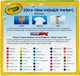 Фломастеры Washable (на водной основе) 40 цветов толстые, Crayola (Крайола) - изображение 4