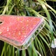Чохол Glitter для OPPO A9 2020 бампер рідкий блиск Серце рожевий Без бренду - зображення 2