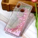 Чехол Glitter для Huawei Y6 2019 бампер силиконовый аквариум Розовый - изображение 4