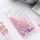 Чехол Glitter для Huawei Y6 2019 бампер силиконовый аквариум Розовый - изображение 2
