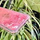 Чехол Glitter для OPPO A72 бампер жидкий блеск Сердце Розовый - изображение 2