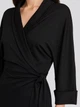 Жакет Lounge с запахом и поясом NA-KD 1018003870 S (84940S) Черный - изображение 4