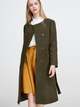 Пальто на кнопках Vero Moda 317409502 XS (70973XS) Зеленый - изображение 3