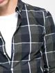Рубашка в клетку Jack & Jones 216305543 S (83465S) Хаки - изображение 4
