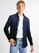 Рубашка с эффектом градиента Jack & Jones 218305568 S (83489S) Синий - изображение 4