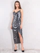 Сукня з срібні відливом Forever New AW18NA4 M (73132M) Сріблястий - зображення 1