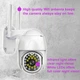 IP Wi-Fi Камера видеонаблюдения, Yoosee, Модель PTZ-LED26, Уличная, Беспроводная, Влагозащита IP66 - изображение 10