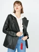 Куртка шкіряна Only 117310524 XS (70459XS) Чорний - зображення 1