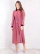 Платье с бархатным воротником Sarah Chole 1T55740126 XS (34534XS) Розовый - изображение 1