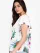 Блуза с тропическим принтом Desigual 75B23A6 L (79354L) Белый - изображение 3