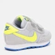 Sneakersy chłopięce na rzepy Nike Md Valiant TDV CN8560-015 21 Szare (194957371471) - obraz 4