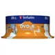 Диск DVD Verbatim 4.7Gb 16X CakeBox 25шт Printable (43538) - изображение 2