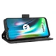 Чохол Deexe Wallet Stand для Motorola Moto E7 Plus / Moto G9 Play - Black - зображення 5