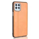 Защитный чехол UniCase Leather Series для Motorola Moto G100 - Yellow - изображение 3