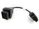 Переходник LKC с OBD2 16pin мама на GAZ ГАЗ 12pin папа (114430) - изображение 2