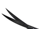 Ножиці загострені вигнуті BSFH Professional Black, 25см (BSFH-SC-CU) - зображення 4
